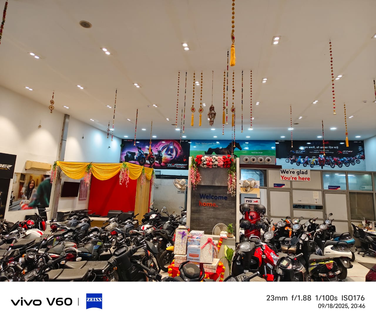 Kiara TVS Showroom Exterior